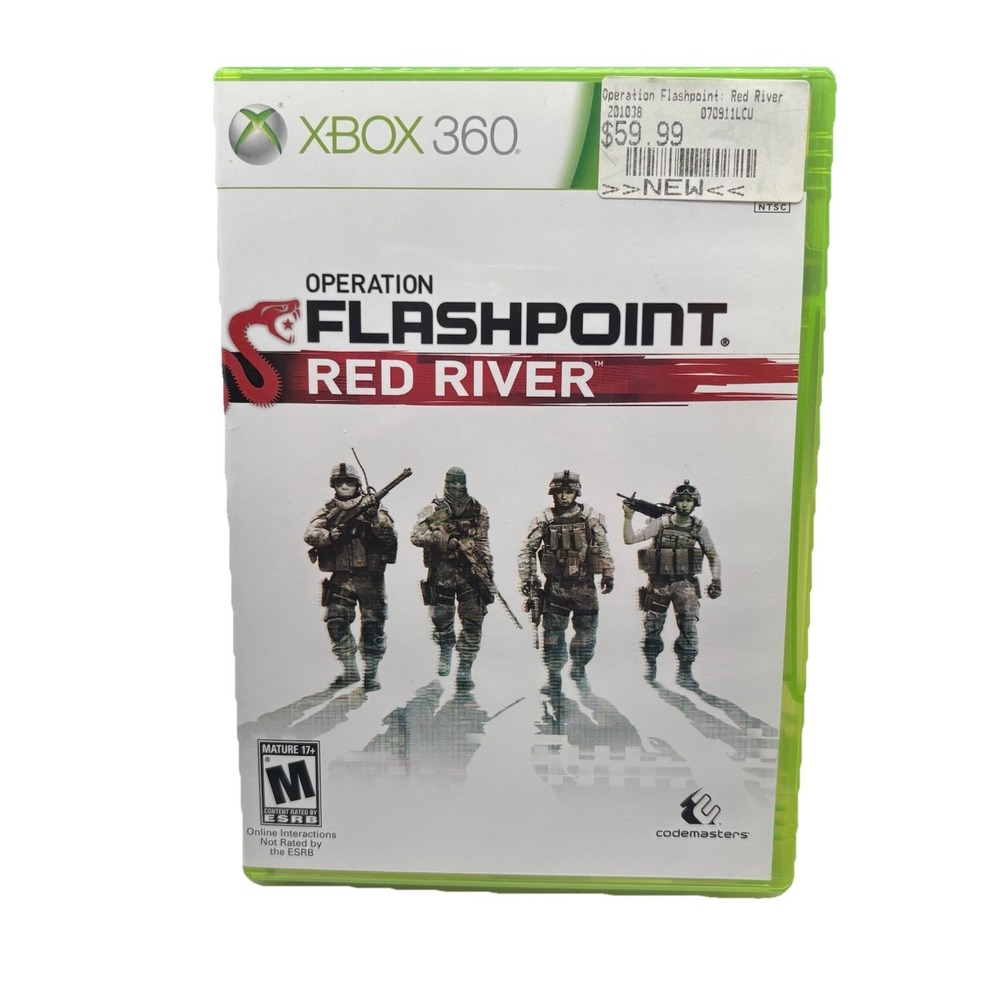 Operation Flashpoint: Red River (Microsoft Xbox 360) - Complete CIB - Tested